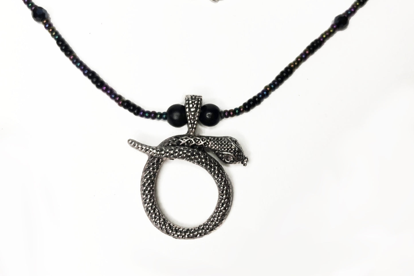 Snake Choker Silver